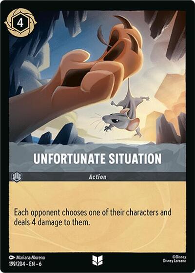 Unfortunate Situation (Azurite Sea)(6-199/204)(U)