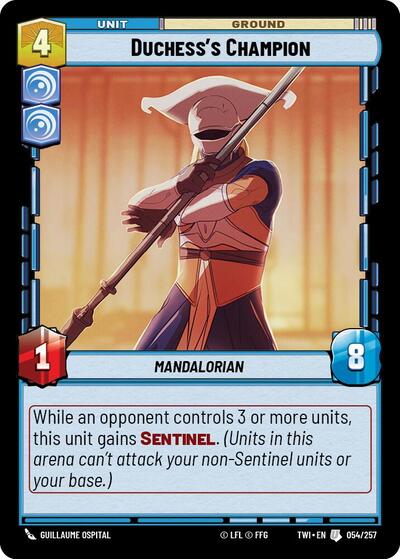 Duchess's Champion (Twilight of the Republic)(TWI-054/257)(U)
