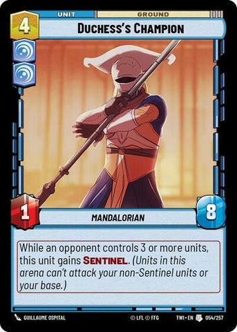 Duchess's Champion - Foil (Twilight of the Republic)(TWI-054/257)(U)