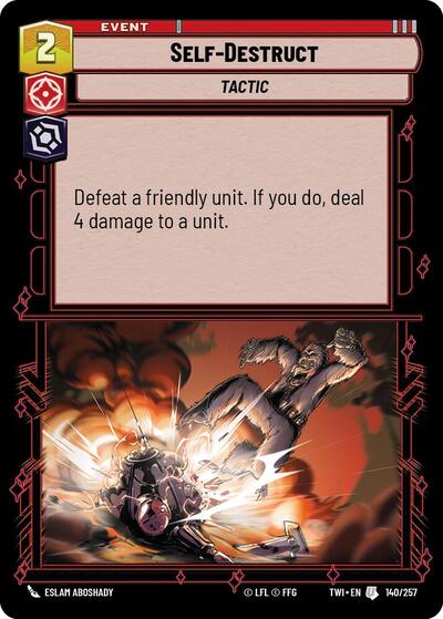 Self-Destruct (Twilight of the Republic)(TWI-140/257)(U)