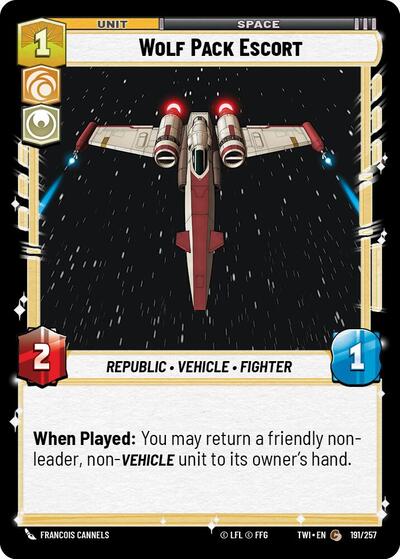 Wolf Pack Escort - Foil (Twilight of the Republic)(TWI-191/257)(C)
