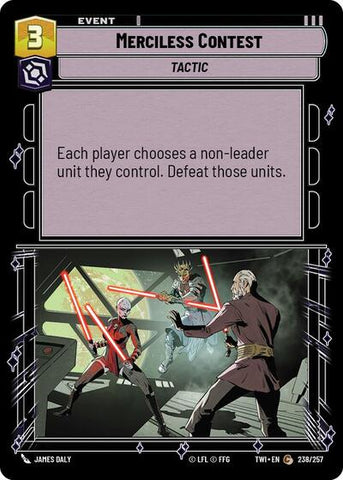 Merciless Contest (Twilight of the Republic)(TWI-238/257)(C)