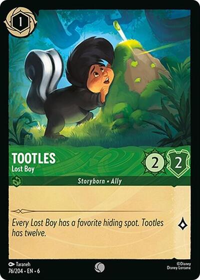 Tootles - Lost Boy (Azurite Sea)(6-076/204)(C)