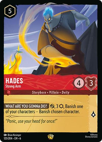 Hades - Strong Arm - Cold Foil (Azurite Sea)(6-125/204)(L)