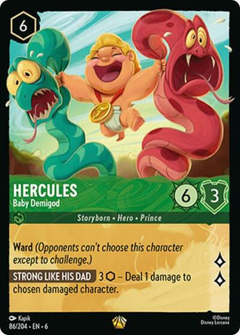 Hercules - Baby Demigod (Azurite Sea)(6-086/204)(L)