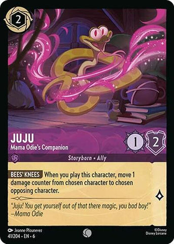 Juju - Mama Odie's Companion - Cold Foil (Azurite Sea)(6-041/204)(C)