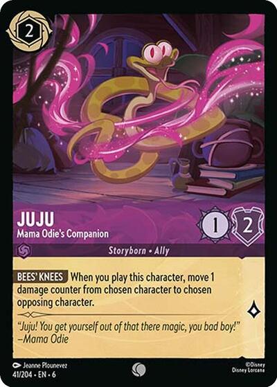 Juju - Mama Odie's Companion (Azurite Sea)(6-041/204)(C)