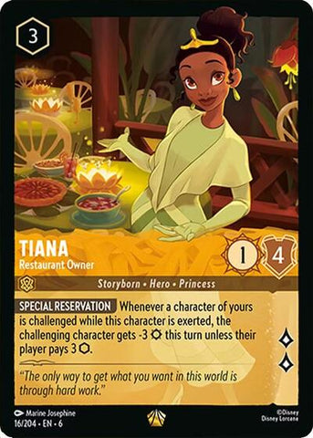 Tiana - Restaurant Owner (Azurite Sea)(6-016/204)(L)