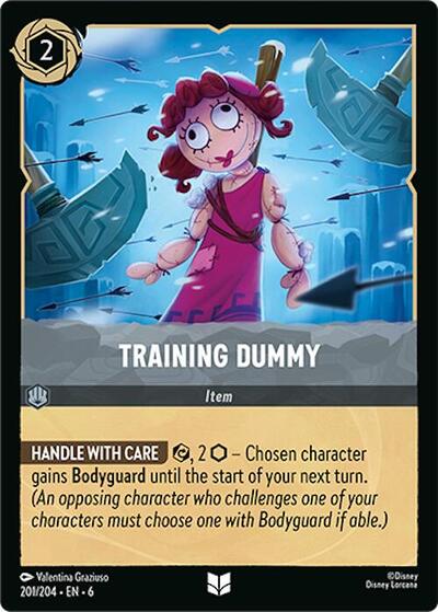 Training Dummy - Cold Foil (Azurite Sea)(6-201/204)(U)