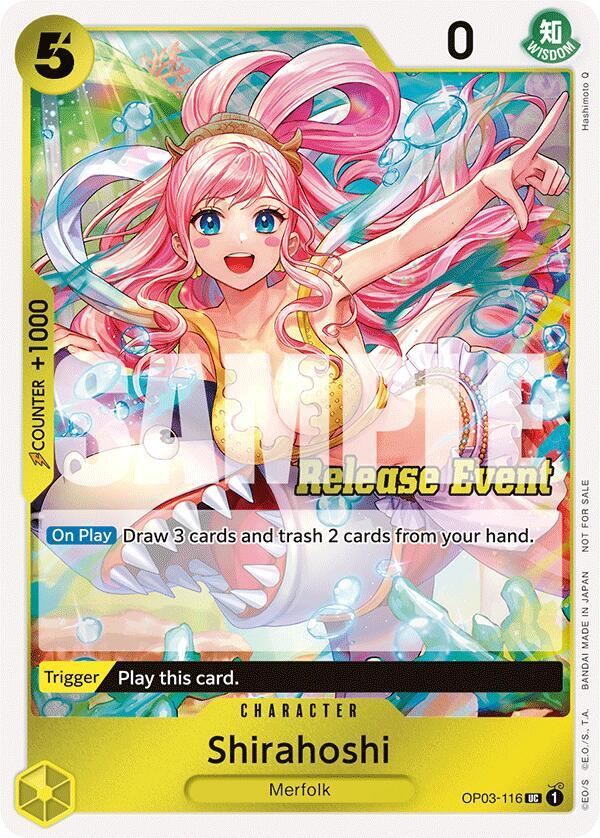 Shirahoshi [ST15 - ST20 Release Event Winner Pack] [Foil] (One Piece Promotion Cards)(OP03-116)(UC)