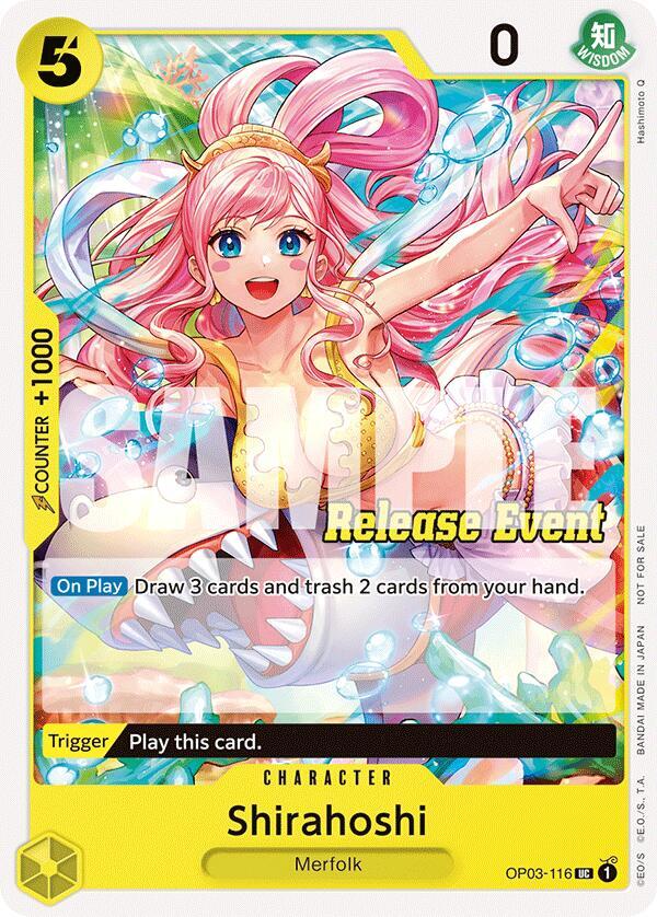 Shirahoshi [ST15 - ST20 Release Event Pack] (One Piece Promotion Cards)(OP03-116)(UC)