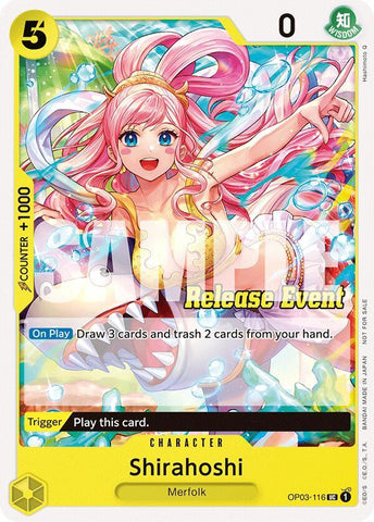 Shirahoshi [ST15 - ST20 Release Event Pack] (One Piece Promotion Cards)(OP03-116)(UC)