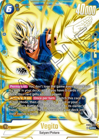 Vegito [130] [Alternate Art] [Foil] (FB04-130)(SCR)