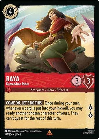 Raya - Kumandran Rider (Azurite Sea)(6-107/204)(R)