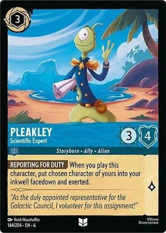 Pleakley - Scientific Expert - Cold Foil (Azurite Sea)(6-144/204)(U)