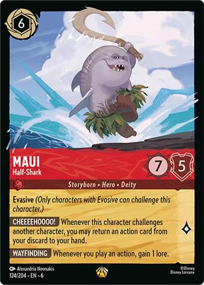 Maui - Half-Shark (Azurite Sea)(6-124/204)(L)
