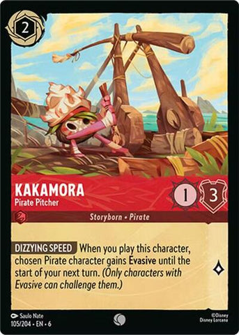 Kakamora - Pirate Pitcher - Cold Foil (Azurite Sea)(6-105/204)(C)