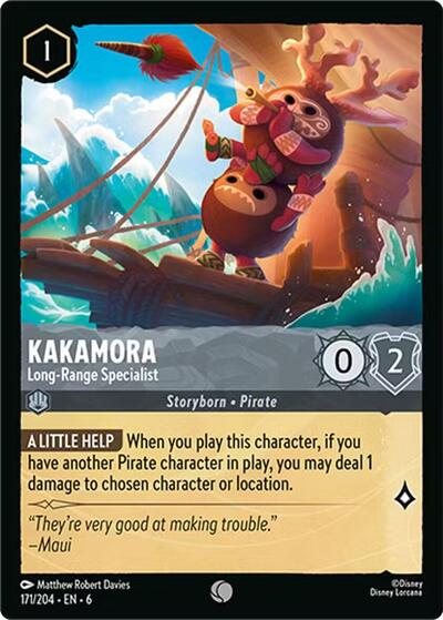 Kakamora - Long-Range Specialist - Cold Foil (Azurite Sea)(6-171/204)(C)