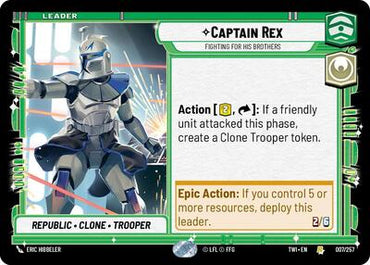 Captain Rex, Fighting For His Brothers (Twilight of the Republic)(TWI-007/257)(R)