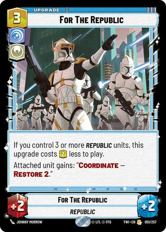 For The Republic (Twilight of the Republic)(TWI-051/257)(R)