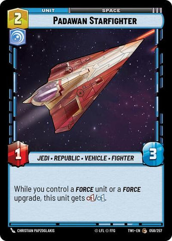 Padawan Starfighter (Twilight of the Republic)(TWI-058/257)(C)
