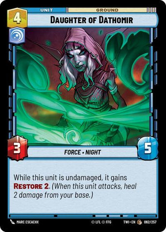 Daughter of Dathomir (Twilight of the Republic)(TWI-062/257)(C)