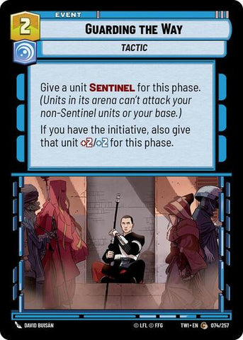 Guarding the Way - Foil (Twilight of the Republic)(TWI-074/257)(C)