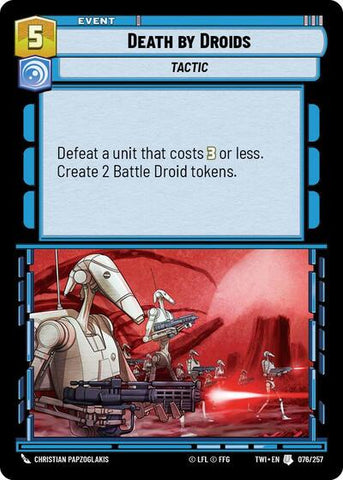 Death by Droids (Twilight of the Republic)(TWI-076/257)(U)