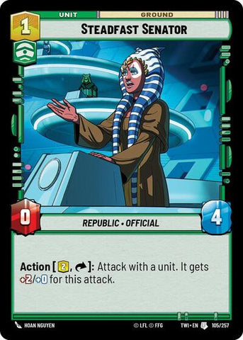 Steadfast Senator (Twilight of the Republic)(TWI-105/257)(U)
