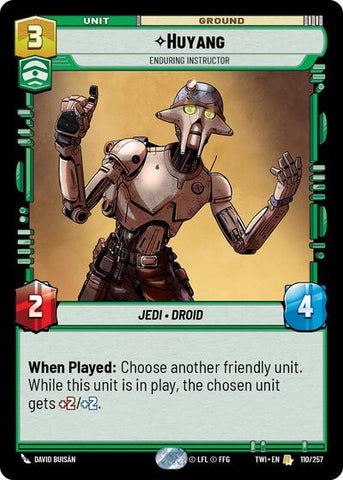 Huyang, Enduring Instructor (Twilight of the Republic)(TWI-110/257)(R)