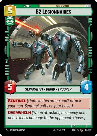 B2 Legionnaires - Foil (Twilight of the Republic)(TWI-113/257)(C)