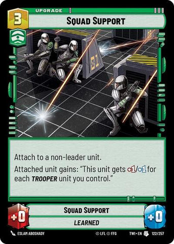 Squad Support - Foil (Twilight of the Republic)(TWI-122/257)(U)