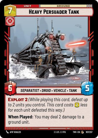 Heavy Persuader Tank - Foil (Twilight of the Republic)(TWI-167/257)(C)