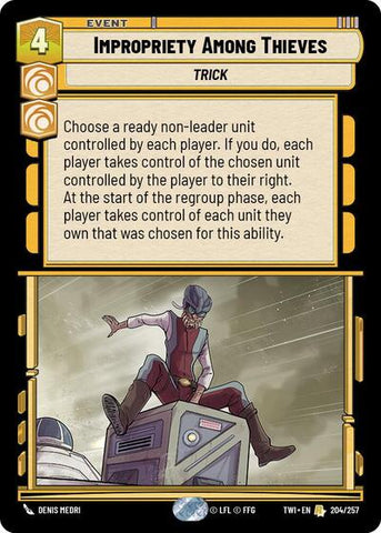 Impropriety Among Thieves (Twilight of the Republic)(TWI-204/257)(R)