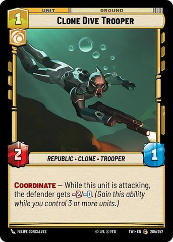 Clone Dive Trooper (Twilight of the Republic)(TWI-205/257)(C)