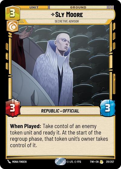 Sly Moore, Secretive Advisor (Twilight of the Republic)(TWI-211/257)(R)