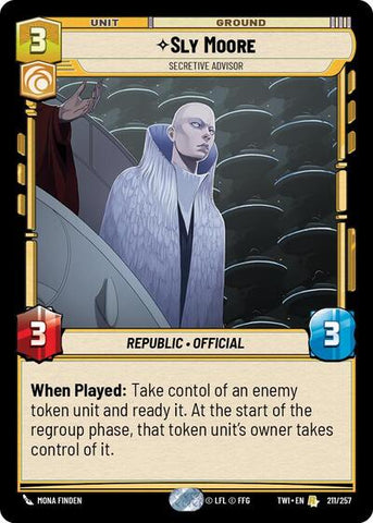 Sly Moore, Secretive Advisor (Twilight of the Republic)(TWI-211/257)(R)