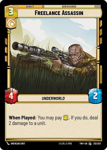 Freelance Assassin (Twilight of the Republic)(TWI-212/257)(C)