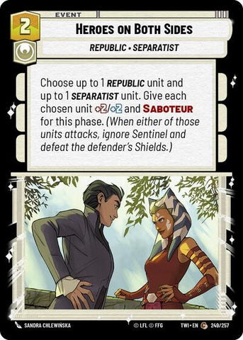 Heroes on Both Sides (Twilight of the Republic)(TWI-249/257)(C)