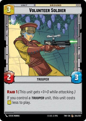 Volunteer Soldier (Twilight of the Republic)(TWI-254/257)(C)