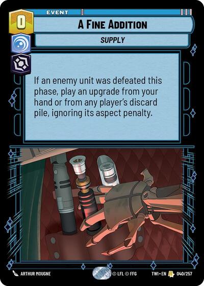 A Fine Addition (Twilight of the Republic)(TWI-040/257)(R)