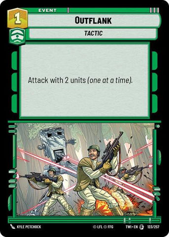 Outflank (Twilight of the Republic)(TWI-123/257)(S)