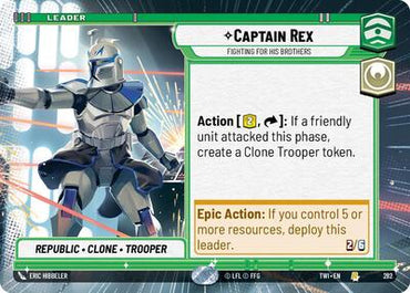 Captain Rex, Fighting For His Brothers - Hyperspace (Twilight of the Republic)(TWI-282/519)(R)