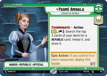 Padmé Amidala, Serving the Republic - Hyperspace (Twilight of the Republic)(TWI-283/519)(C)