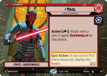 Maul, A Rival in Darkness - Hyperspace (Twilight of the Republic)(TWI-284/519)(C)