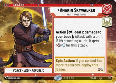 Anakin Skywalker, What it Takes to Win - Hyperspace (Twilight of the Republic)(TWI-287/519)(C)