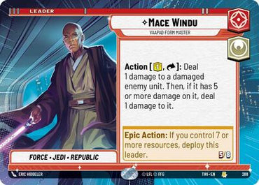 Mace Windu, Vaapad Form Master - Hyperspace (Twilight of the Republic)(TWI-288/519)(R)
