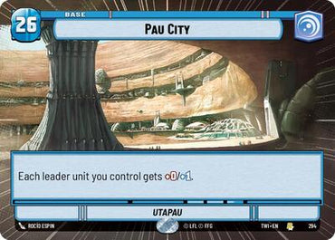 Pau City - Hyperspace (Twilight of the Republic)(TWI-294/519)(R)