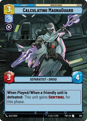 Calculating MagnaGuard - Hyperspace - Foil (Twilight of the Republic)(TWI-306/519)(U)
