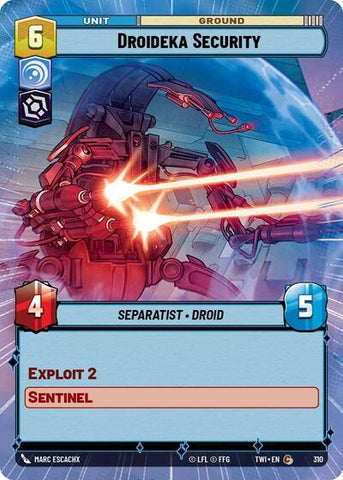 Droideka Security - Hyperspace - Foil (Twilight of the Republic)(TWI-310/519)(C)